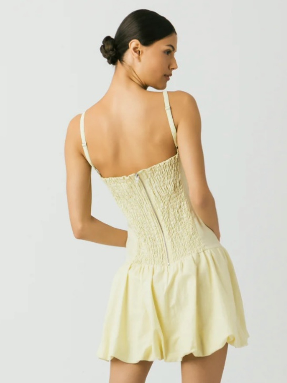 BLANK NYC Bubble Mini Dress - Bread and Butter - Picture 6 of 6
